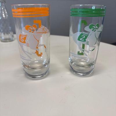 Assortment of glassware