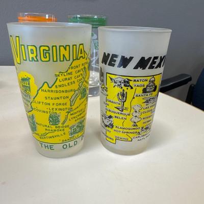 Assortment of glassware