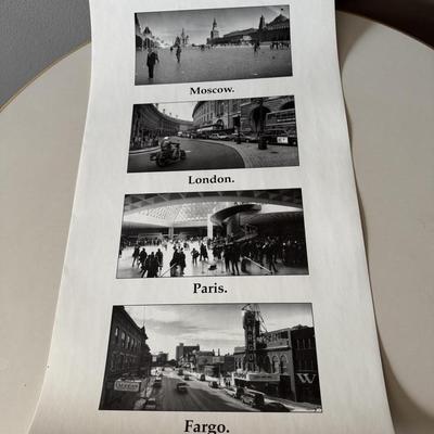 Posters with no frames
