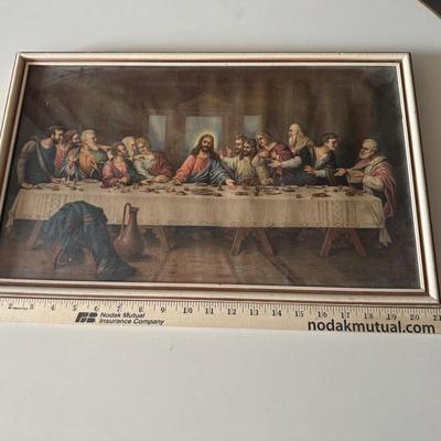 The last supper with Jesus