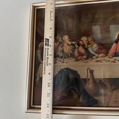 The last supper with Jesus