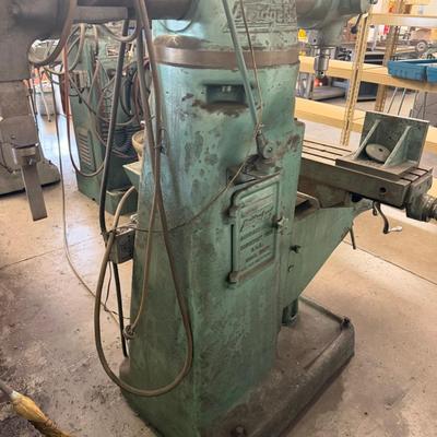 Bridgeport Milling Machine with Bridgeport Shaping Attachment