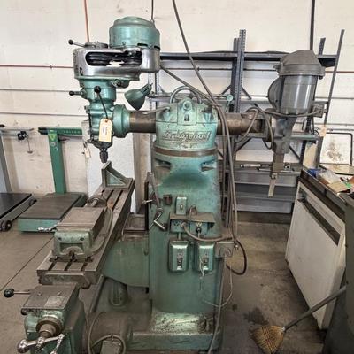 Bridgeport Milling Machine with Bridgeport Shaping Attachment