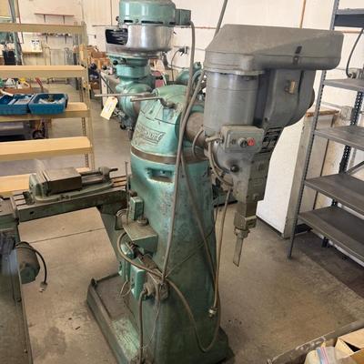 Bridgeport Milling Machine with Bridgeport Shaping Attachment