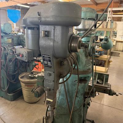 Bridgeport Milling Machine with Bridgeport Shaping Attachment