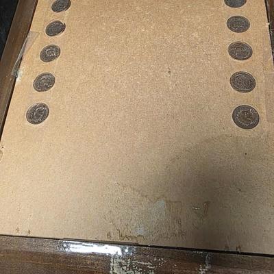 Framed Indian Head Penny Collection The American Indian 1901–1907 Coin Set