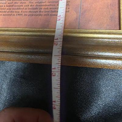 Framed Indian Head Penny Collection The American Indian 1901–1907 Coin Set