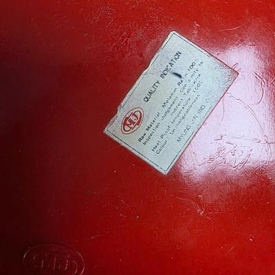 Vintage Chinese Style Red Lacquer Octagonal Stacking Jewelry Trinket Box