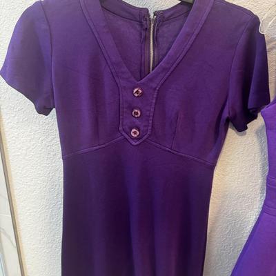 2 Short Purple dresses