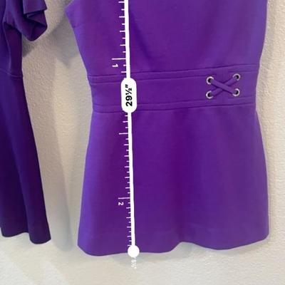 2 Short Purple dresses