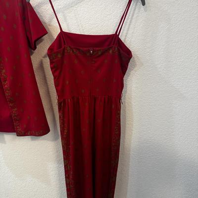 Shaheen Dark Red Outfit