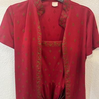 Shaheen Dark Red Outfit