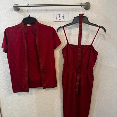 Shaheen Dark Red Outfit