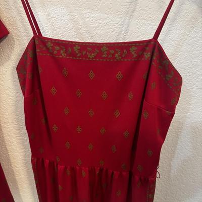 Shaheen Dark Red Outfit