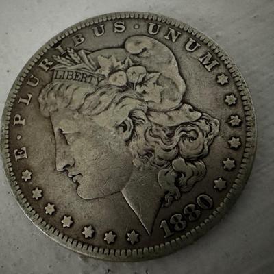 1880 Morgan Silver Dollar