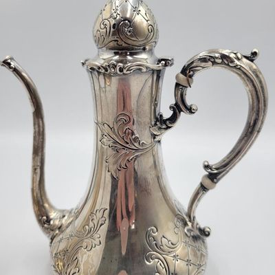 1168 - 3 Pc Sterling Silver Tea Set