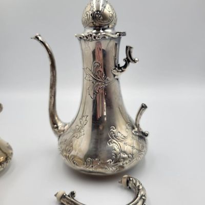 1168 - 3 Pc Sterling Silver Tea Set