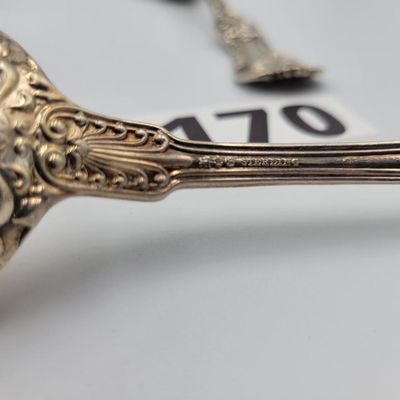 1170 - Gorham Sterling Silver King Edward Pat Flatware