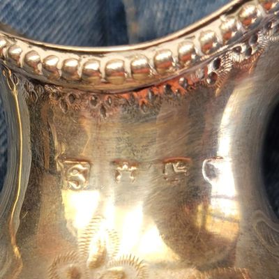 1173 - Sterling Silver Ewer