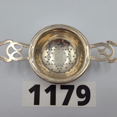 1179 - Sterling Silver Tea Strainer