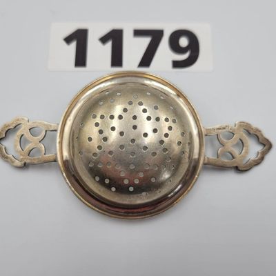 1179 - Sterling Silver Tea Strainer