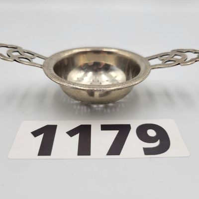 1179 - Sterling Silver Tea Strainer