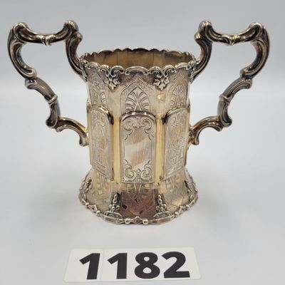 1182 - 3 Piece Sterling Silver Tea Set