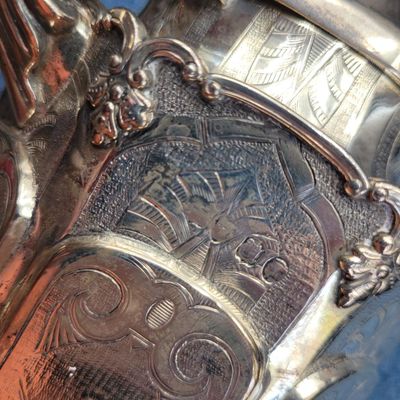 1182 - 3 Piece Sterling Silver Tea Set