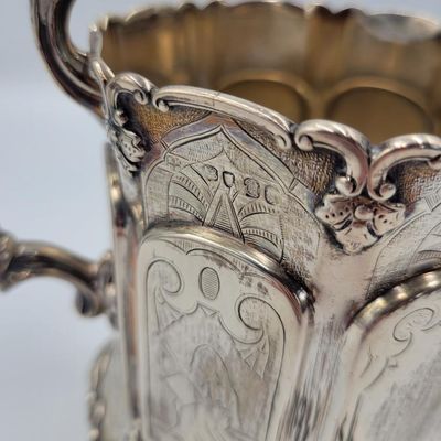 1182 - 3 Piece Sterling Silver Tea Set