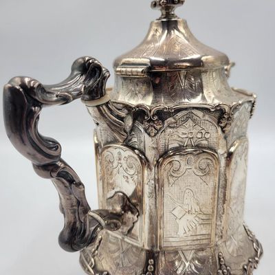 1182 - 3 Piece Sterling Silver Tea Set