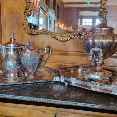 1197 - 7 Pieces of Silver Plate