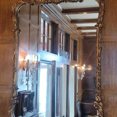 1200 - Pair of Antique Baroque Mirrors