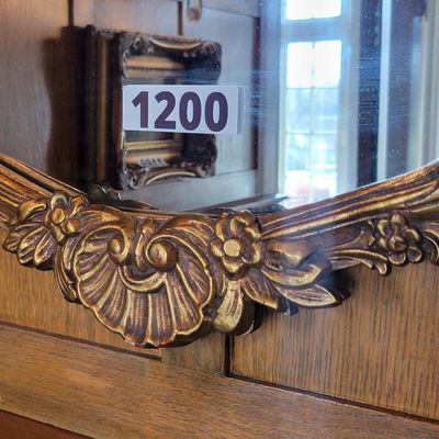1200 - Pair of Antique Baroque Mirrors