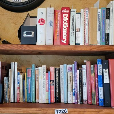 1226 - 2 Shelves of Books