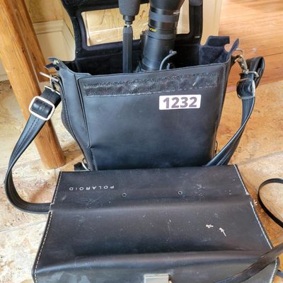 1232 - RCA Video Camera and Polaroid Camera