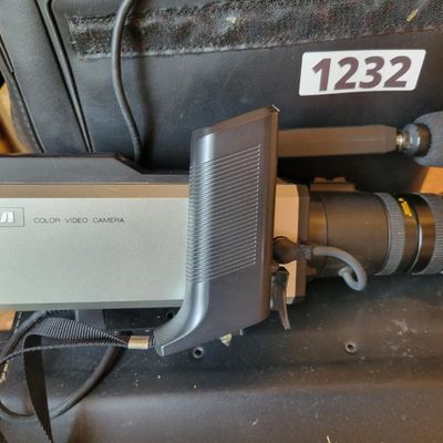 1232 - RCA Video Camera and Polaroid Camera