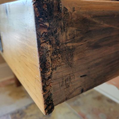 1233 - Antique Chinese Desk/ Altar table 2 Drawer