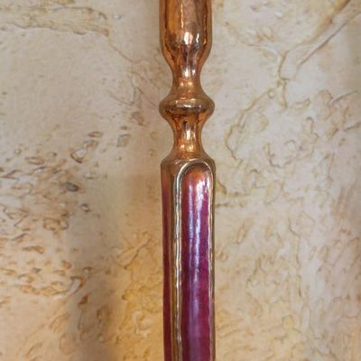 1252 - 6 Hessel Studios Kenya Candle Sticks