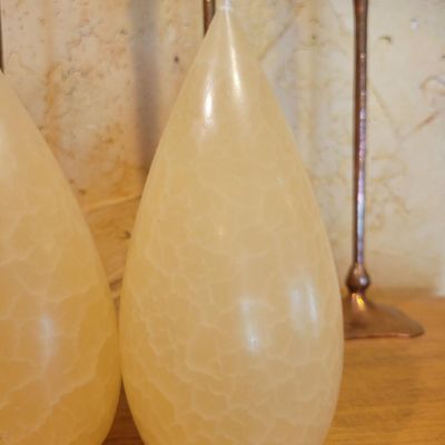 1252 - 6 Hessel Studios Kenya Candle Sticks