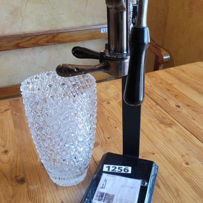 1256 - Legacy Wine Opener + Chipped Crystal Vase