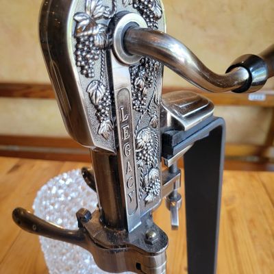1256 - Legacy Wine Opener + Chipped Crystal Vase