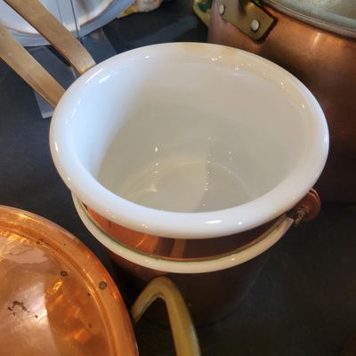 1265 - Lot of 11 Copper Pots
