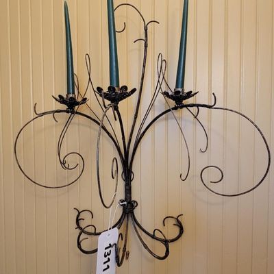 1311 - Wall Sconce with Candles