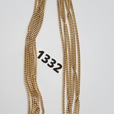 1332 - Lot of Gold Tone Costume Jewelry