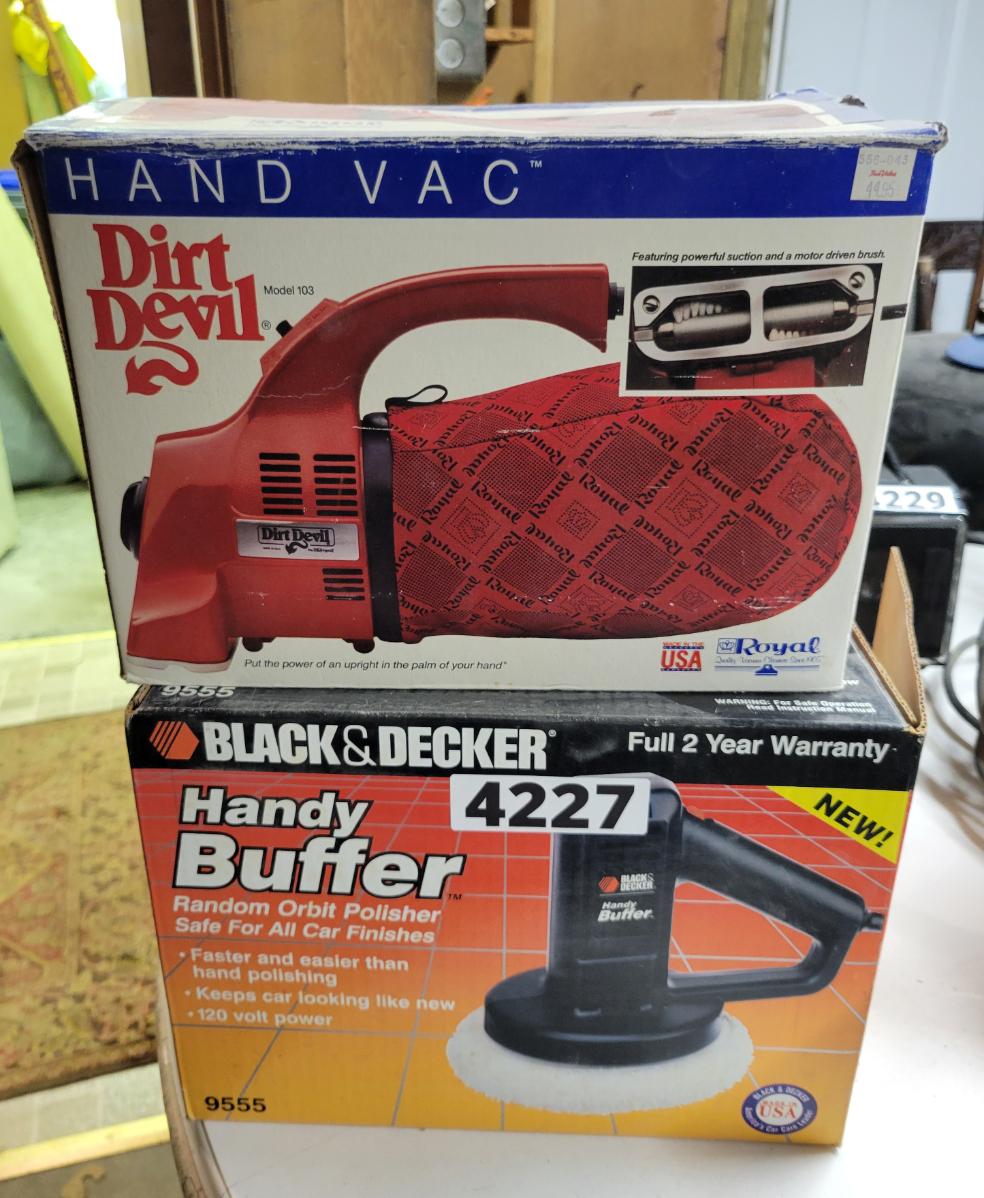 Hand Buffer Machine 4227 - Hand Vac and Hand Buffer | EstateSales.org
