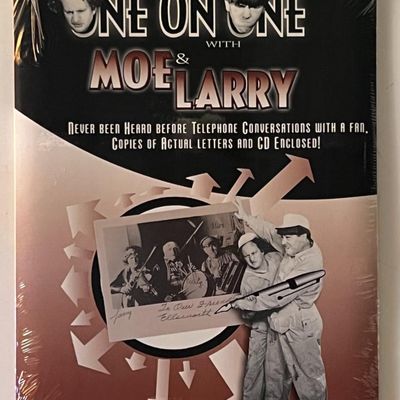 One on One with The Three Stooges Moe and Larry Collector CD and Copies of Letters