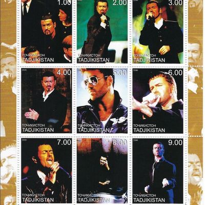 George Michael -Cinderella Stamp Set