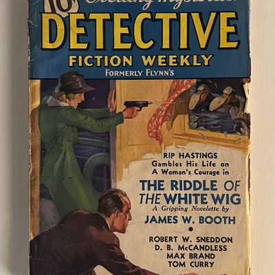 1946 Detective Fiction Weekly Pulp Magazine