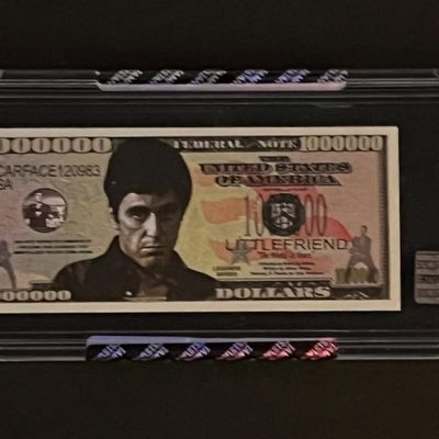 Scarface Limited Edition Encapsulated Al Pacino 1000000 Bill