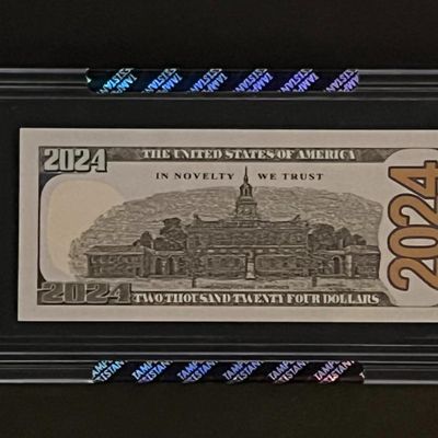 Donald Trump Limited Edition Encapsulated US President MAGA 2024 Limited Edition Collectible Bill